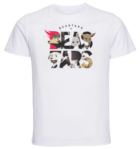 T-Shirt Unisex White Anime Beastars Characters