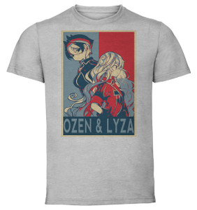 T-Shirt Unisex Grey Propaganda - Made in Abyss - Ozen & Lyza SA0736