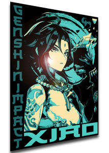 Poster Japanese Style - Genshin Impact - Xiao Poster Japanese Style - Genshin Impact - Xiao