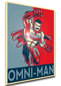 Poster Propaganda - Invincible - Omni-Man - Nolan Grayson - LL2974 Poster Propaganda - Invincible - Omni-Man - Nolan Grayson - LL2974