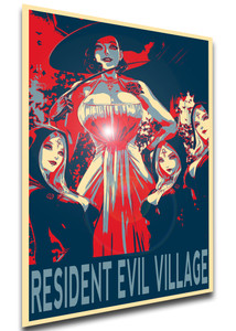 Poster Propaganda - Resident Evil Village - Characters - LL2983 Poster Propaganda - Resident Evil Village - Characters - LL2983