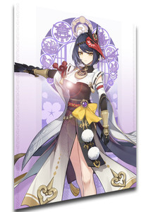 Poster Videogame - Genshin Impact - Kujou Sara Poster Videogame - Genshin Impact - Kujou Sara