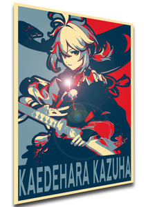Poster Propaganda - Genshin Impact - Kaedehara Kazuha SA0848 Poster Propaganda - Genshin Impact - Kaedehara Kazuha SA0848
