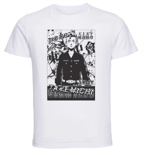 T-Shirt Unisex White - Tokyo Revengers - Takemichi