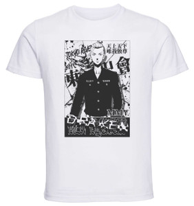 T-Shirt Unisex White - Tokyo Revengers - Draken