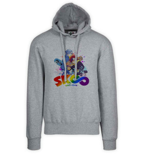 Hoodie Unisex Grey Sk8 the infinity - Reki & Langa Characters Hoodie Unisex Grey Sk8 the infinity - Reki & Langa Characters