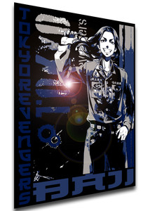 Poster Japanese Style - Tokyo Revengers - Baji SA0906