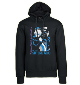 Hoodie Unisex Black Japanese Style - Jujutsu Kaisen - Satoru Gojo SA0908 Hoodie Unisex Black Japanese Style - Jujutsu Kaisen - Satoru Gojo SA0908