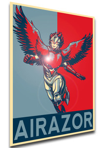 Poster - LL0518 - Propaganda - Transformers Beast Wars - Airazor