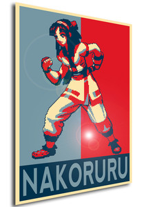 Poster - Propaganda - Pixel Art - Samurai Shodown - Nakoruru B Poster - Propaganda - Pixel Art - Samurai Shodown - Nakoruru B