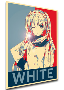 Poster Propaganda - Blood Blockade Battlefront - White FA0194