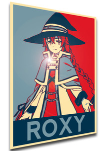 Poster Propaganda - Mushoku Tensei Jobless Reincarnation - Roxy FA0159 Poster Propaganda - Mushoku Tensei Jobless Reincarnation - Roxy FA0159
