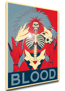 Poster Propaganda - Saihate no Paladin - Blood FA0150