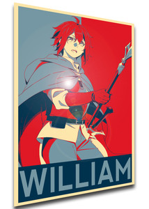 Poster Propaganda - Saihate no Paladin - William G. Maryblood 02 FA0149 Poster Propaganda - Saihate no Paladin - William G. Maryblood 02 FA0149