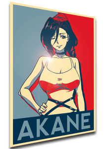 Poster Propaganda - Shuumatsu no Harem - World's End Harem - Akane FA0157 Poster Propaganda - Shuumatsu no Harem - World's End Harem - Akane FA0157