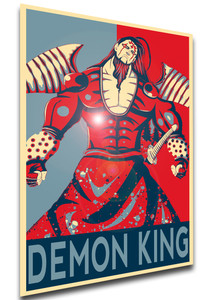 Poster Propaganda - Seven Deadly Sins - Nanatsu No Taizai - Demon King Zeldris FA0126 Poster Propaganda - Seven Deadly Sins - Nanatsu No Taizai - Demon King Zeldris FA0126