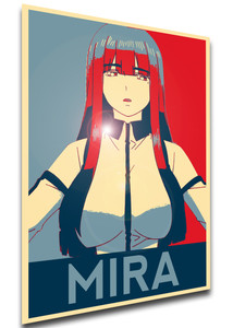 Poster Propaganda World's End Harem - Shuumatsu no Harem - Mira FA0129 Poster Propaganda World's End Harem - Shuumatsu no Harem - Mira FA0129