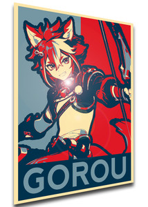 Poster Propaganda - Genshin Impact - Gorou SA0939 Poster Propaganda - Genshin Impact - Gorou SA0939