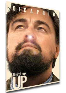 Poster Locandina - Don't Look Up - DiCaprio