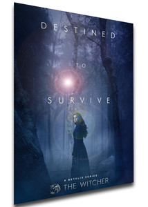 Poster Locandina - Serie Tv - The Witcher Season 2 - Destined to Survive - Yennefer Poster Locandina - Serie Tv - The Witcher Season 2 - Destined to Survive - Yennefer