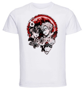 T-Shirt Unisex White - Toilet Bound Hanako Kun - Red Sun Characters
