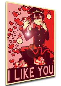 Poster Propaganda Valentine's Day - Toilet Bound Hanako Kun - I Like You SA0959 Poster Propaganda Valentine's Day - Toilet Bound Hanako Kun - I Like You SA0959