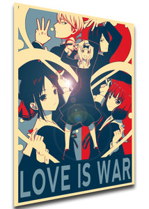 Poster Propaganda - Kaguya sama - Love is War - Characters SA0945 Poster Propaganda - Kaguya sama - Love is War - Characters SA0945