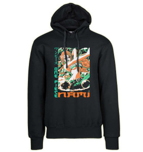 Hoodie Unisex Black Japanese Style - One Piece - Nami SA0952 Hoodie Unisex Black Japanese Style - One Piece - Nami SA0952