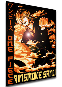 Poster Japanese Style - One Piece - Vinsmoke Sanji SA0950 Poster Japanese Style - One Piece - Vinsmoke Sanji SA0950