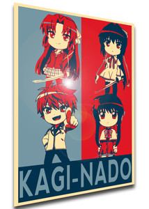 Poster Propaganda - Kaginado - Kagi - Nado - Characters FA0272