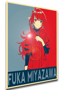 Poster Propaganda - The aquatope on white sand - Fuka Miyazawa FA0276 Poster Propaganda - The aquatope on white sand - Fuka Miyazawa FA0276