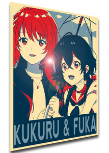 Poster Propaganda - The aquatope on white sand - Kukuru Misakino e Fuka Miyazawa FA0278 Poster Propaganda - The aquatope on white sand - Kukuru Misakino e Fuka Miyazawa FA0278