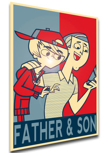 Poster Propaganda - The Ridonculous Race - Father Son - Dwayne & Junior - LL3130 Poster Propaganda - The Ridonculous Race - Father Son - Dwayne & Junior - LL3130