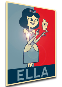Poster Propaganda - Total Drama Pahkitew Island - Ella - LL3116 Poster Propaganda - Total Drama Pahkitew Island - Ella - LL3116