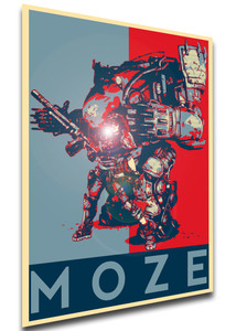 Poster - Propaganda - Borderlands - Moze variant