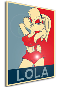Poster Propaganda - Looney Tunes - Lola Bunny Variant
