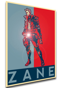 Poster - Propaganda - Borderlands - Zane variant