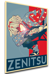 Poster - Propaganda - Demon Slayer - Zenitsu variant 2