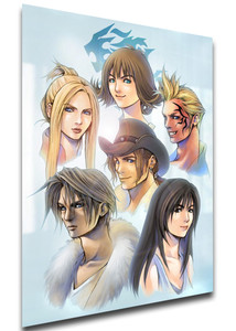 Poster Videogame - Final Fantasy 8 - Characters Poster Videogame - Final Fantasy 8 - Characters