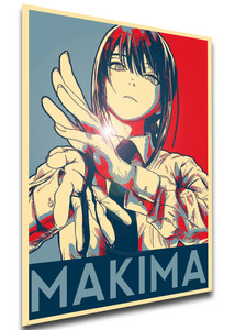 Poster Propaganda - Chainsaw Man - Makima SA0978 Poster Propaganda - Chainsaw Man - Makima SA0978