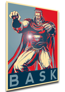 Poster Propaganda - Fist of the North Star - Hokuto No Ken - Bask - LL1438 Poster Propaganda - Fist of the North Star - Hokuto No Ken - Bask - LL1438