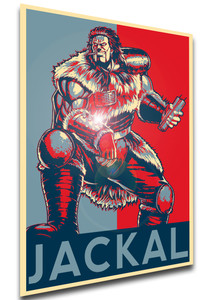 Poster Propaganda - Fist of the North Star - Hokuto No Ken - Jackal - LL1446