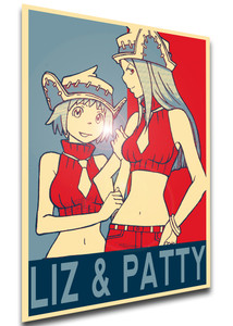 Poster Propaganda - Soul Eater - Liz & Patty Thompson - LL1339