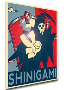 Poster Propaganda - Soul Eater - Lord Shinigami - LL1338