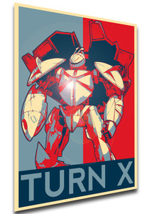 Poster - LL0038 - Propaganda - Gundam Turn A - Turn X