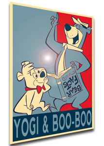 Poster Propaganda - Yogi Bear - Yogi & Boo-Boo - LL1310