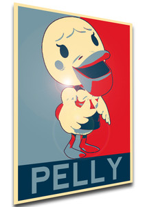 Poster Propaganda - Animal Crossing - Pelly - LL1982