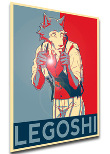 Poster Propaganda - Beastars - Legoshi Variant 01 - LL2555