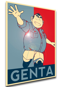 Poster Propaganda - Detective Conan - Genta Kojima - LL2098