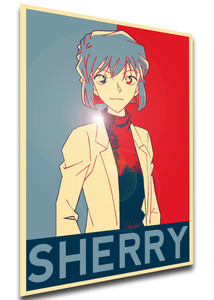 Poster Propaganda - Detective Conan - Shiho Miyano - Sherry - LL2090